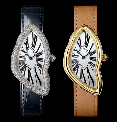 cartier crash watches